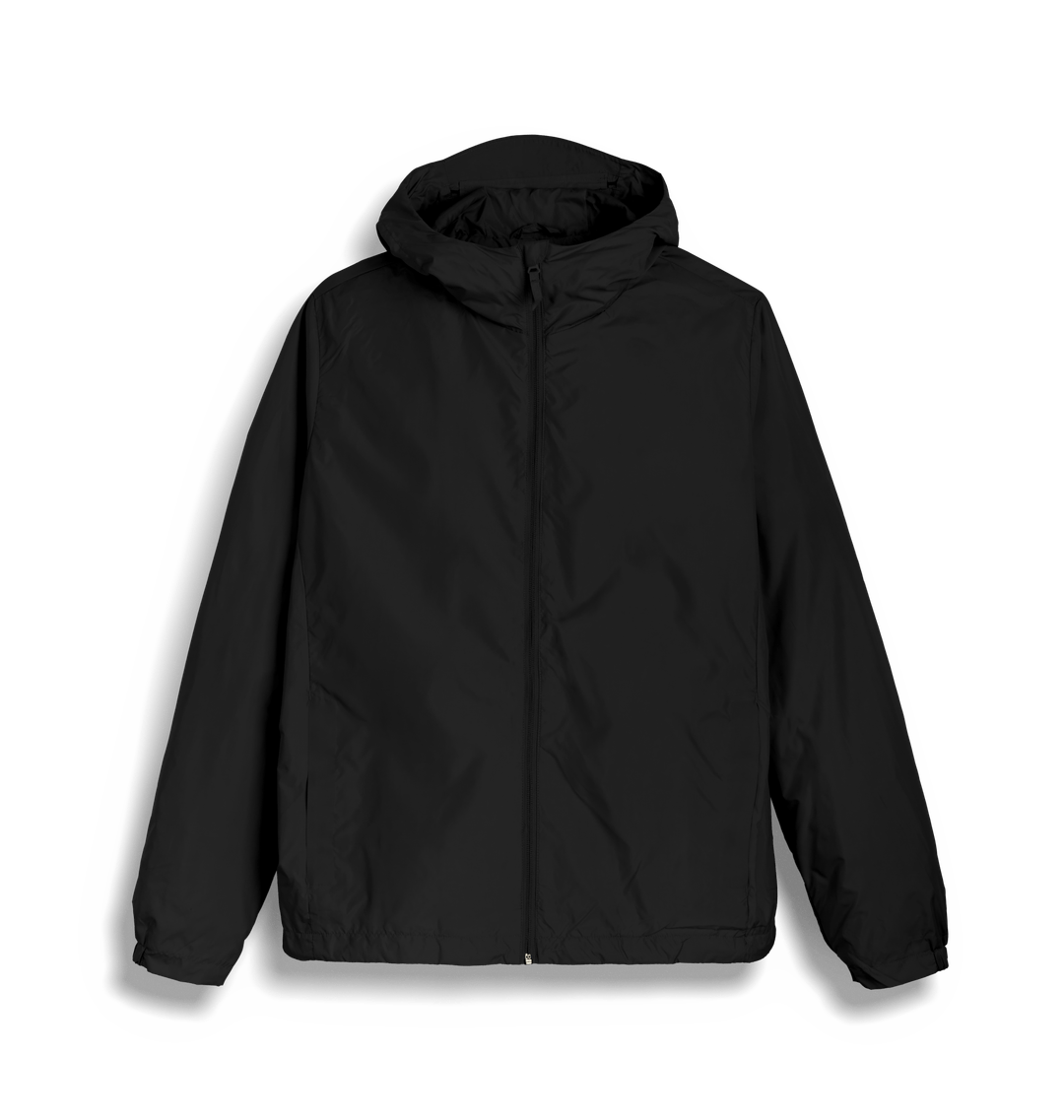 Black NFG Waterproof Rain Jacket