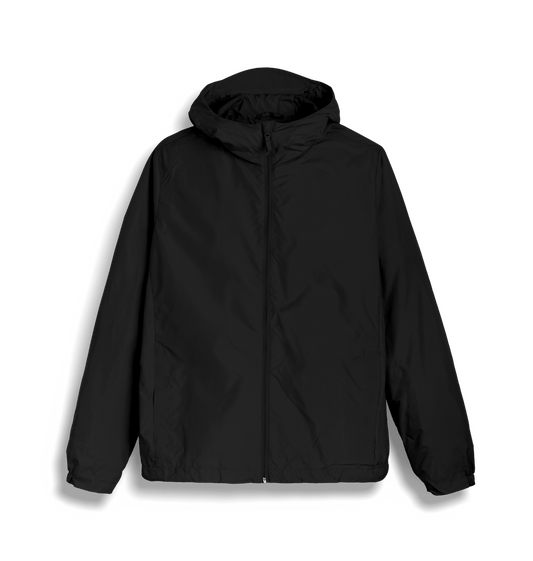 Black NFG Waterproof Rain Jacket