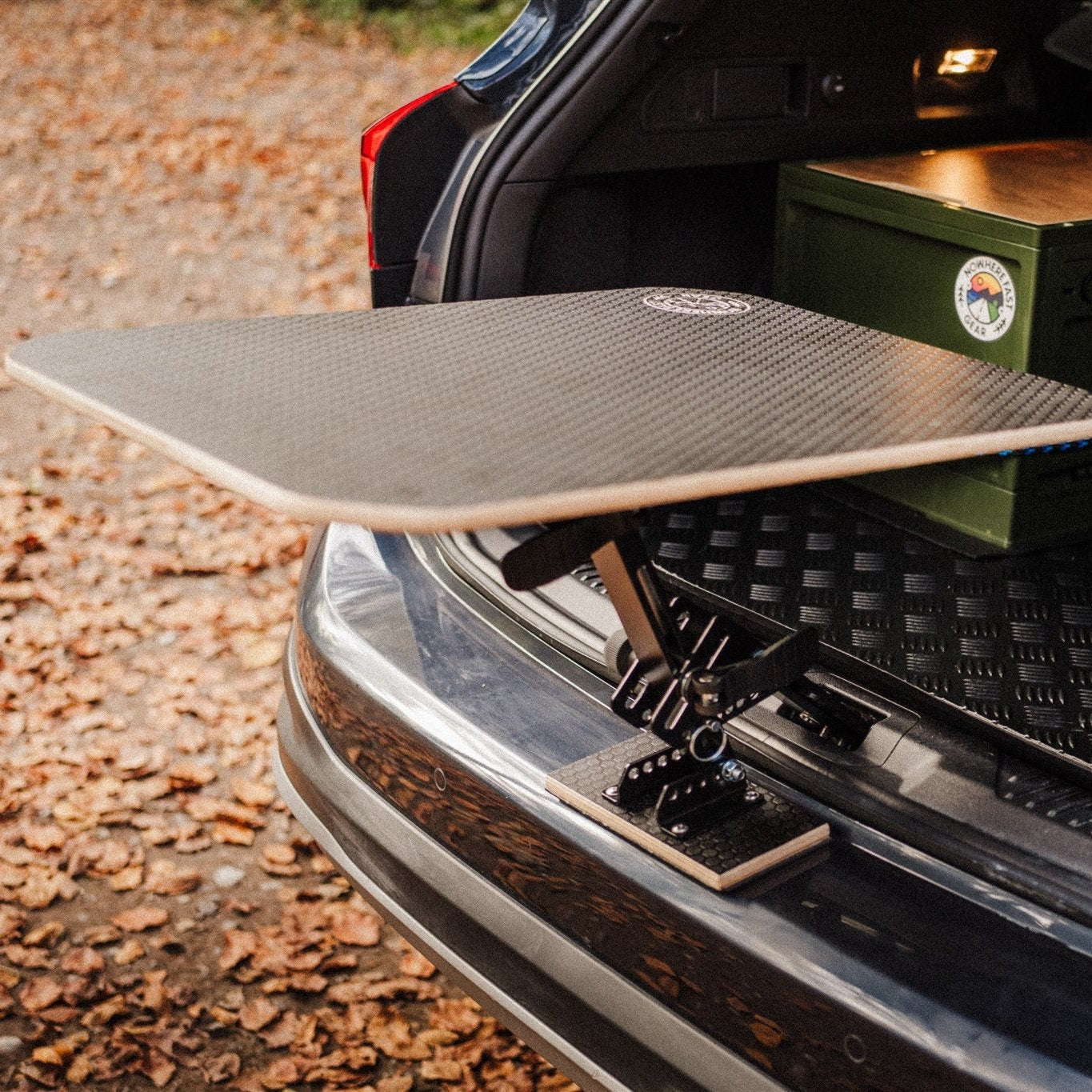 The Car Bar Folding Compact Car Camping Table