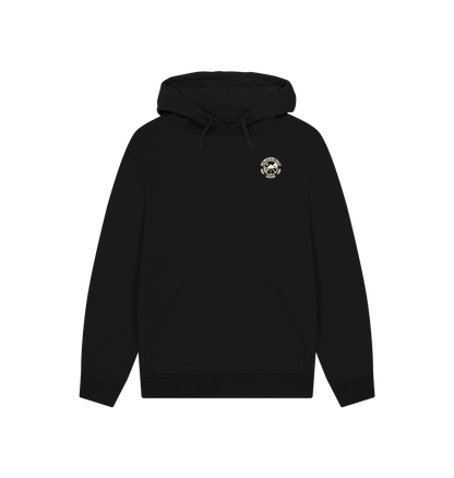 Black Printed Hoody