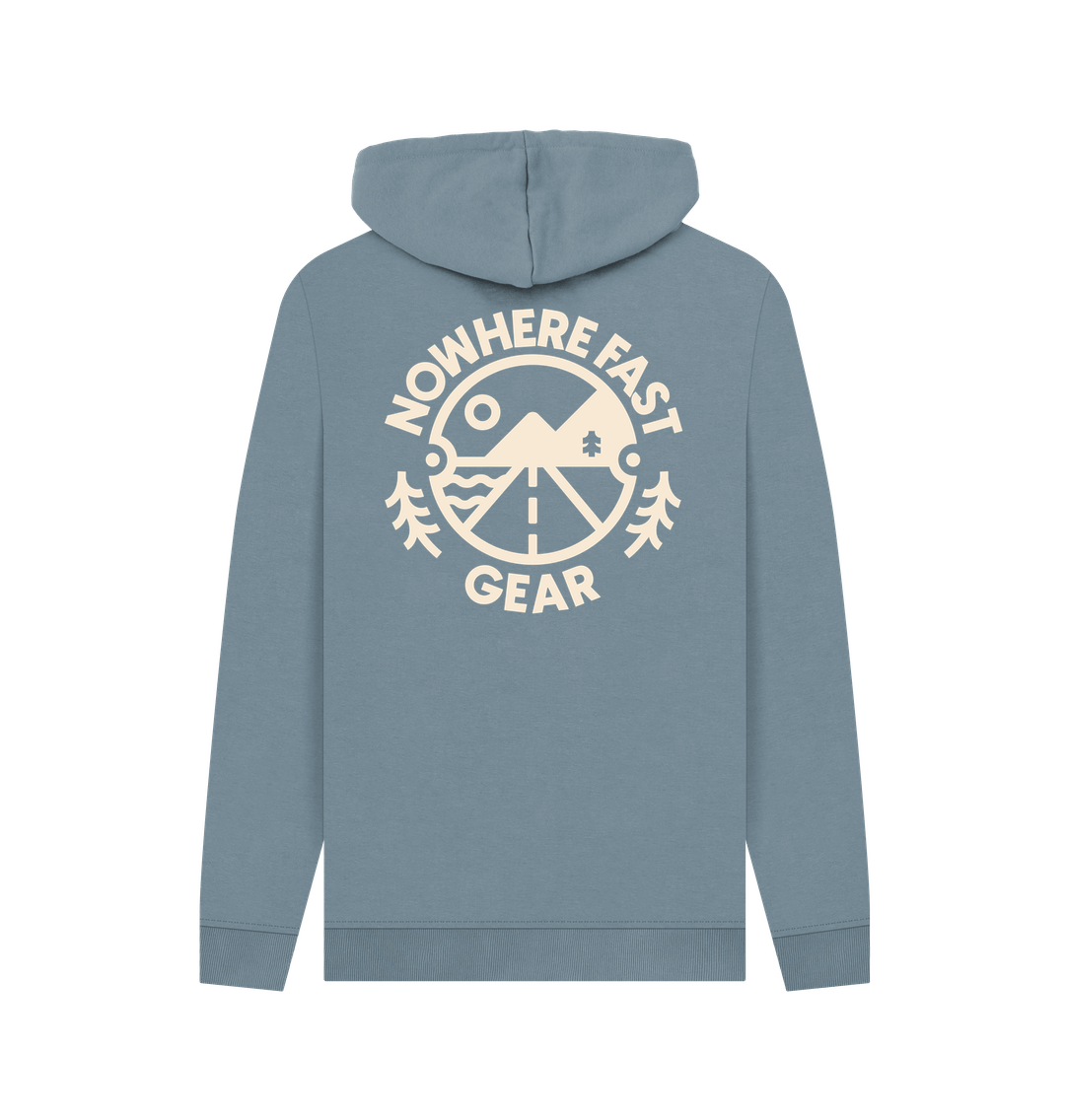 Stone Blue Men's Organic Hoodie