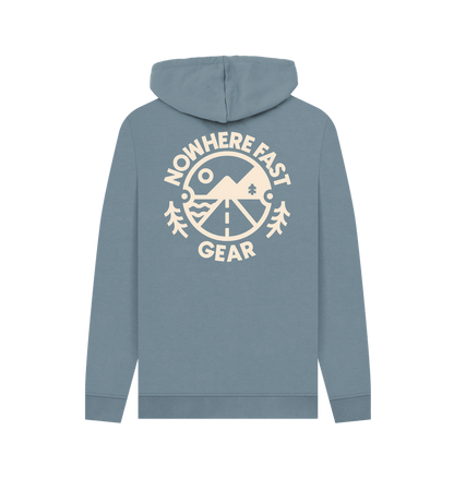 Stone Blue Men's Organic Hoodie