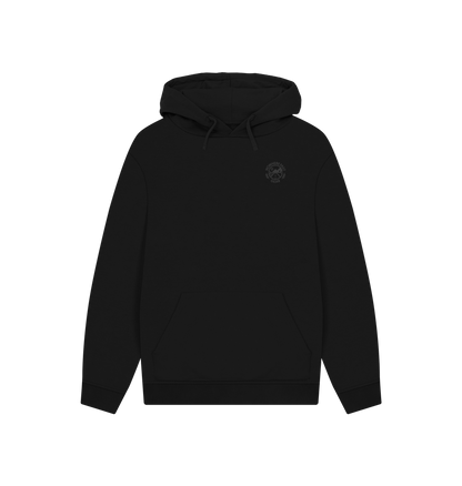 Black Printed Hoody