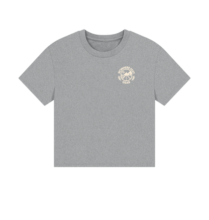 Athletic Grey Printed T-shirt Front