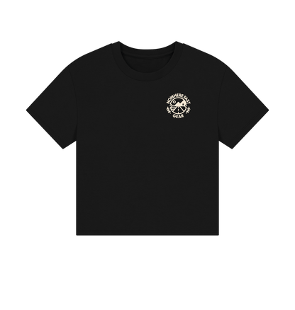 Black Women's Boxy Style T Shirt