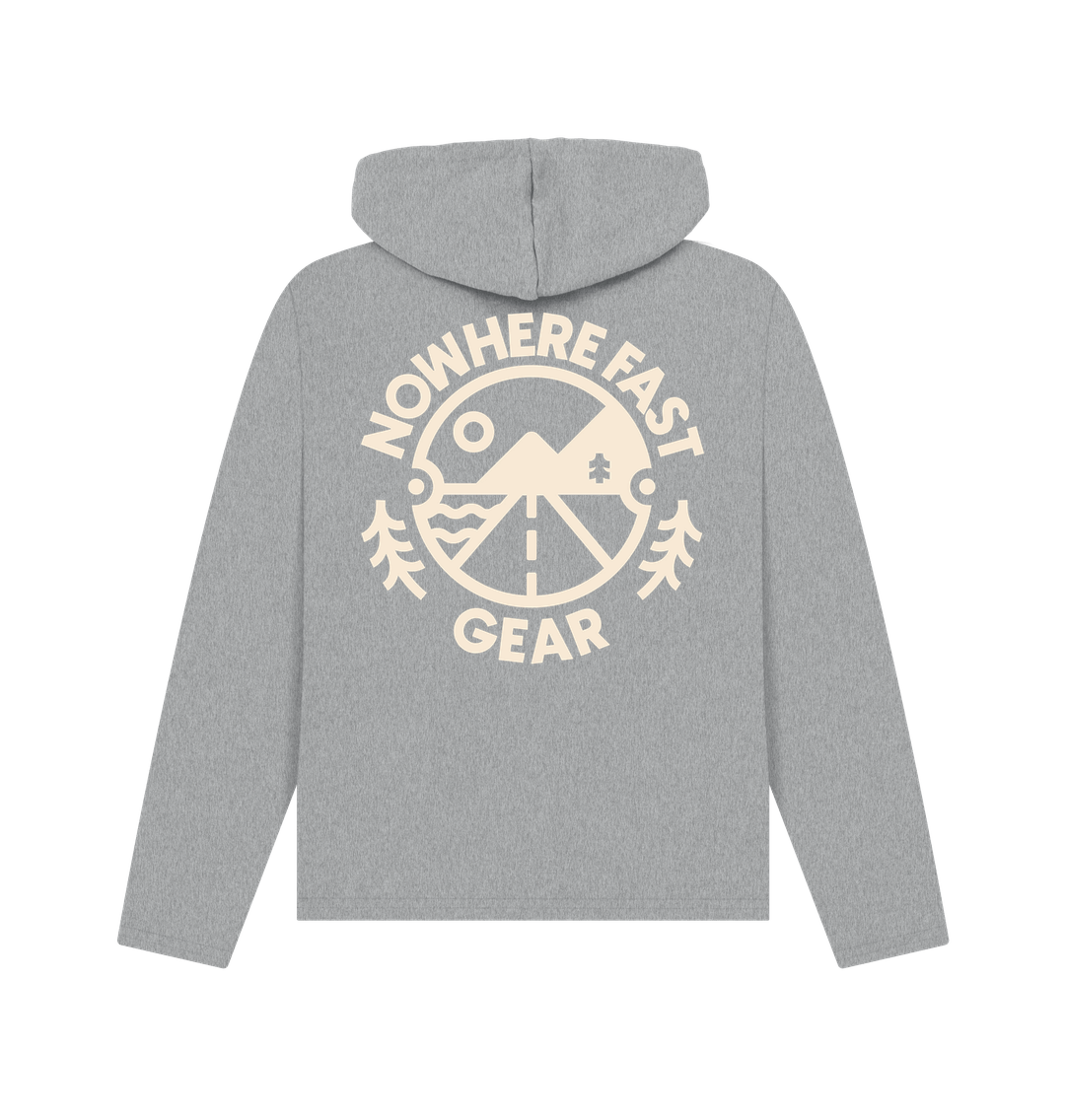 Athletic Grey Women's Relaxed Fit Organic Hoodie