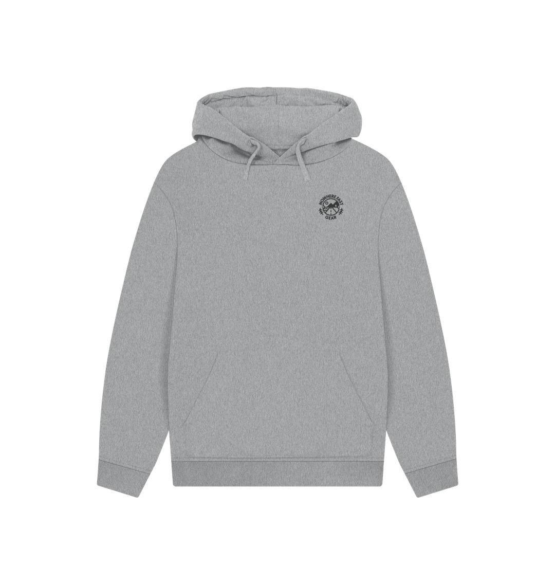 Athletic Grey Printed Hoody