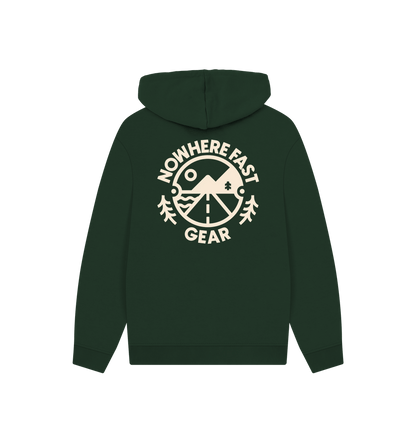 Evergreen NFG Hoodie Unisex - Relaxed Fit Cream Logo