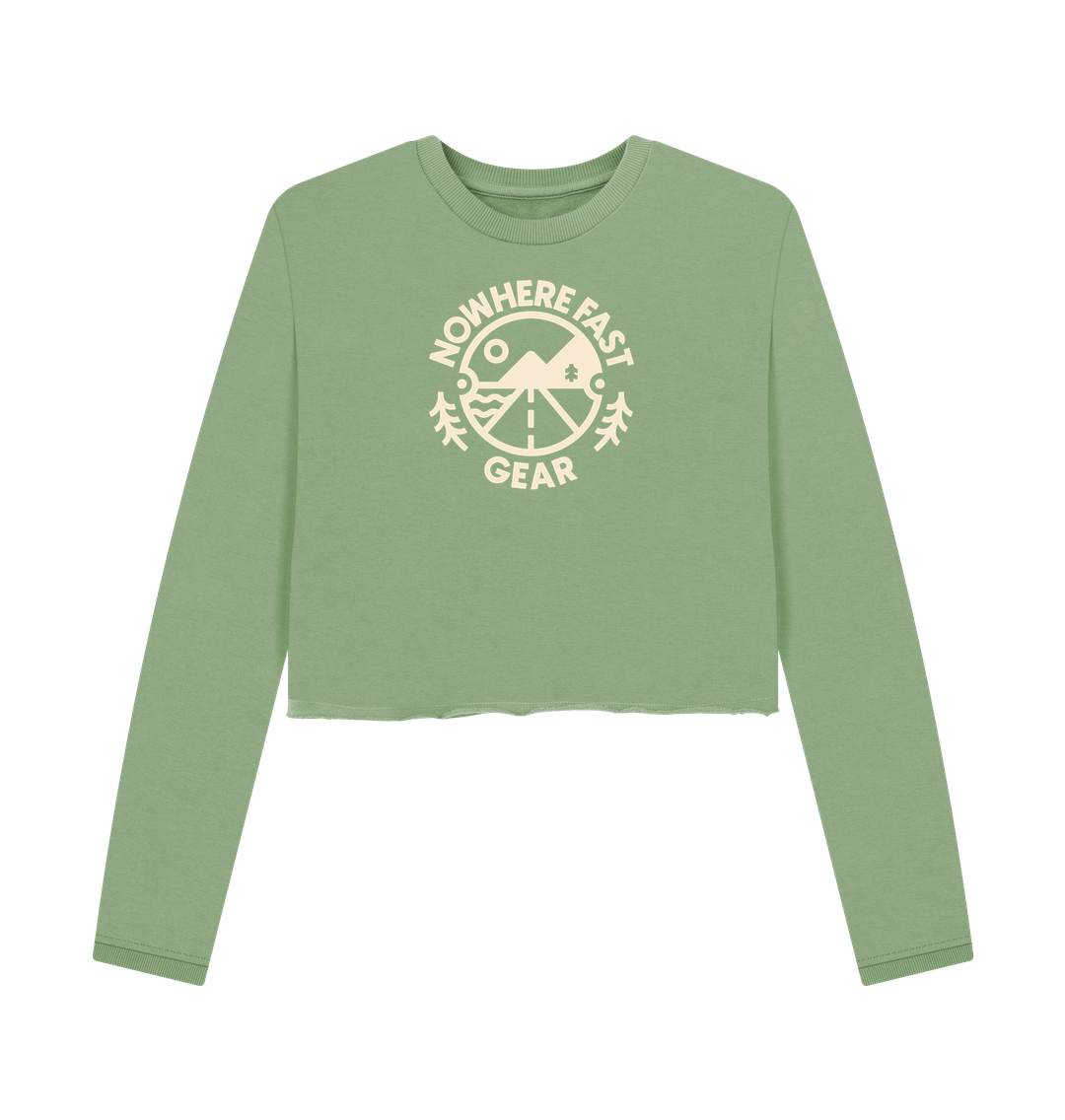 Sage Women's Cropped Sweater - NFG