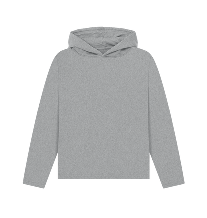 Athletic Grey Women's Relaxed Fit Organic Hoodie