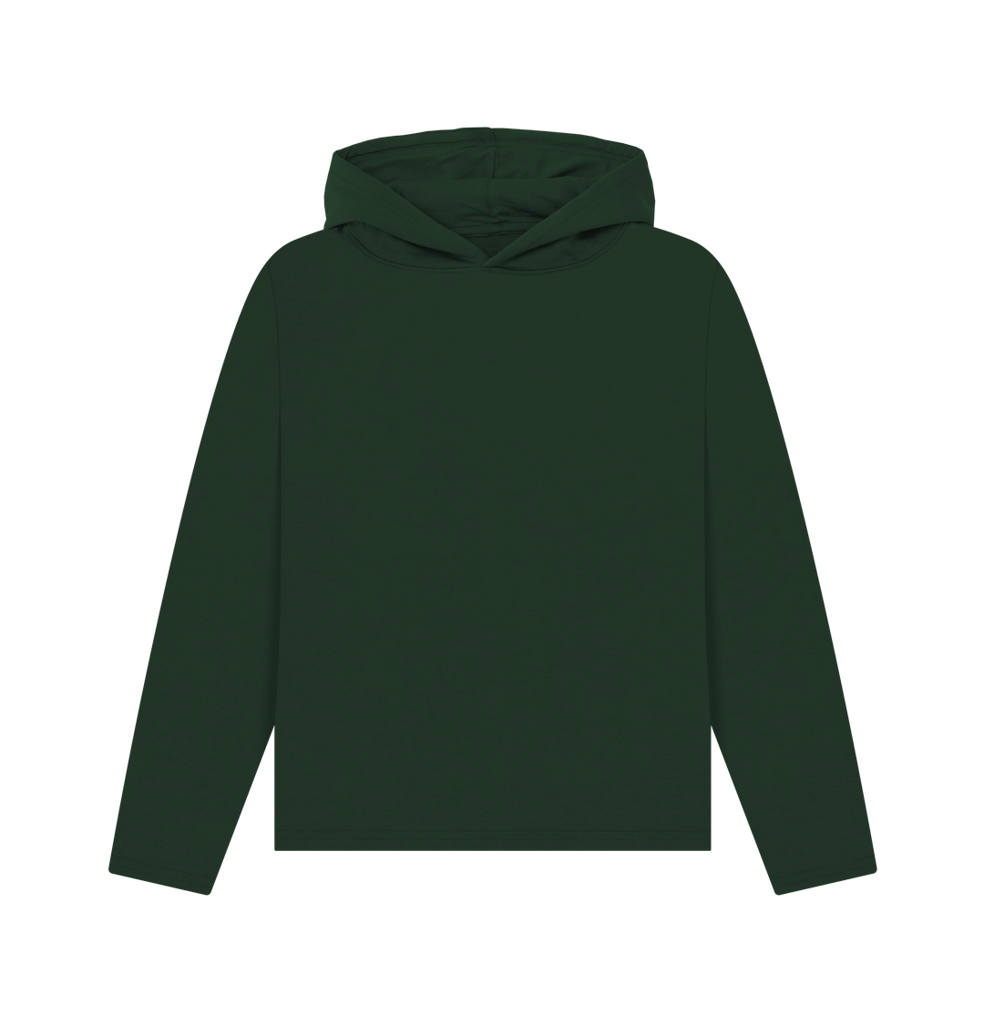 Evergreen Women's Relaxed Fit Organic Hoodie