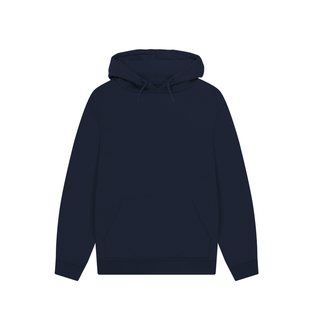 Navy NFG Hoodie Unisex - Relaxed Fit Cream Logo