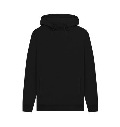 Black Men's Organic Hoodie